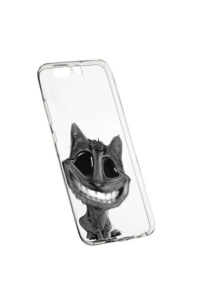 bestcase Husa Silicon, Transparent, Slim, Crazy Cat, 20 , Huawei Y6 2018