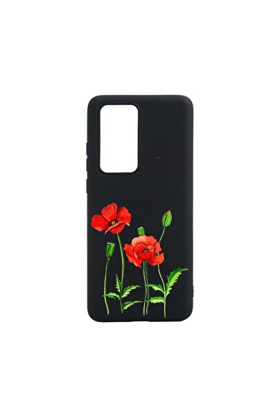 bestcase Husa Huawei P40, Flowers, rezistenta la uzura, anti-alunecare, din s...