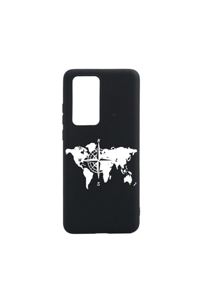 bestcase Силиконов калъф, съвместим с Huawei P40, Traveler, устойчив на износ...