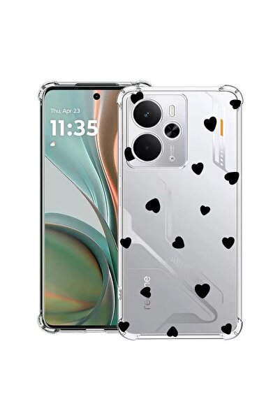 bestcase Αντικραδασμική θήκη συμβατή με Poco M7 Pro 5G, με σχέδιο καρδιάς, εν...