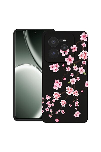 bestcase Θήκη για Realme GT 7 Pro με σχέδιο ιαπωνικής κερασιάς, TPU ματ εξαιρ...