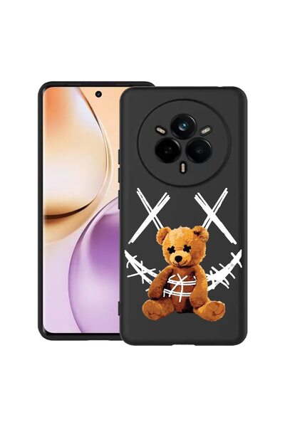 bestcase Husă pentru Realme 14 Pro Plus 5G, Ursuleț Zâmbitor, Silicon Subțire...