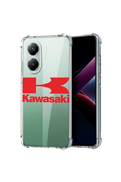 bestcase Съвместим калъф за Poco X7 Pro 5G, Удароустойчив 1.5ММ, Kawasaki, За...