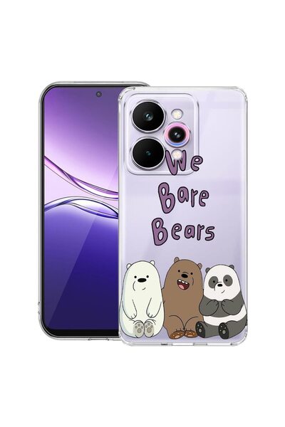 bestcase ¬Æ Husa Clear Slim Silicon Compatibila cu Realme 15 / 15 Pro, Bears,...