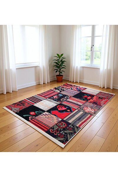 Has 1950 Dokuma Tabanlı Dijital Baskı Halı BLG3830