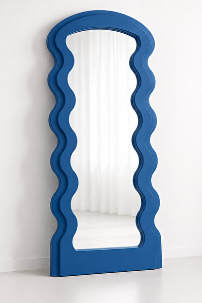 Ortakçı Design Wavy Lite – Dalgalı Boy Aynası | Modern Dekoratif MDF Ayna 175...