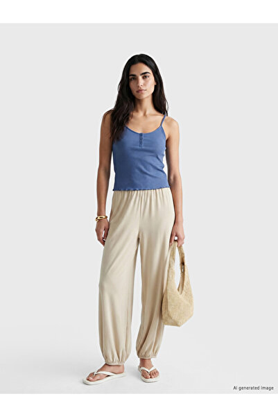 LC Waikiki I Beli Women's Drawstring Jogger Pants from Freezen Store