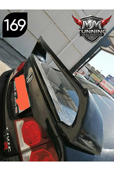 MMTUNNİNG HONDA FD6 BAGAJ ÜSTÜ YÜKSEK SPOİLER (BOYASIZ GÖNDERİLECEKTİR)