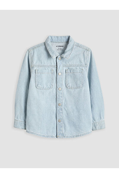 LC Waikiki Cămașă din denim pentru băieți Sparkly Choices de la Shining Store