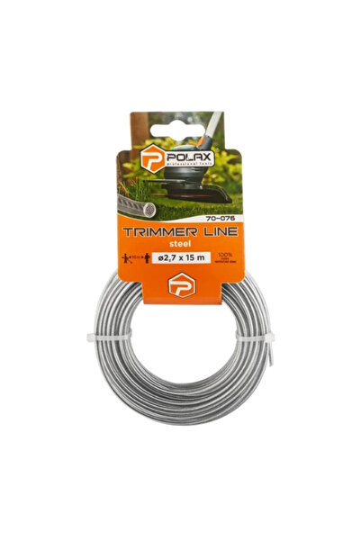 POLAX Fir Trimmer STEEL 2.7mmx15M