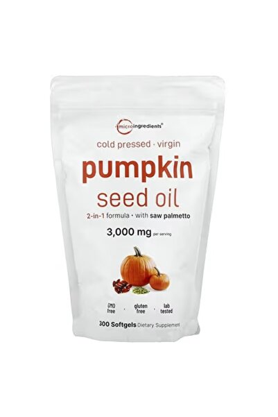 Pumpkin Seed Oil, Cold Pressed, 300 Softgels DaphneLabs'dan