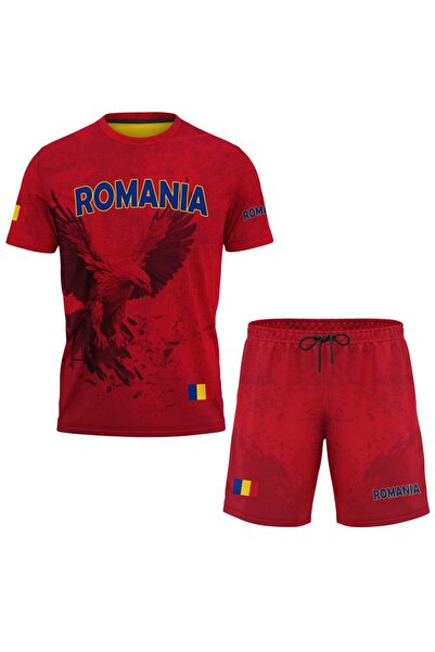 OEM Men's T-shirt and shorts set Romania P036