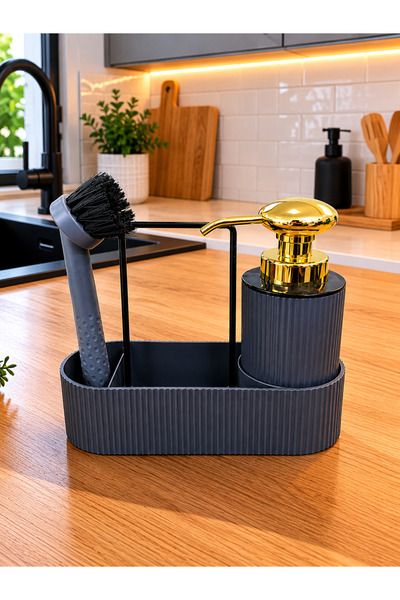 Karçiçeği Home Moderni organizator za kuhinju, dozator tečnog sapuna i set dr...
