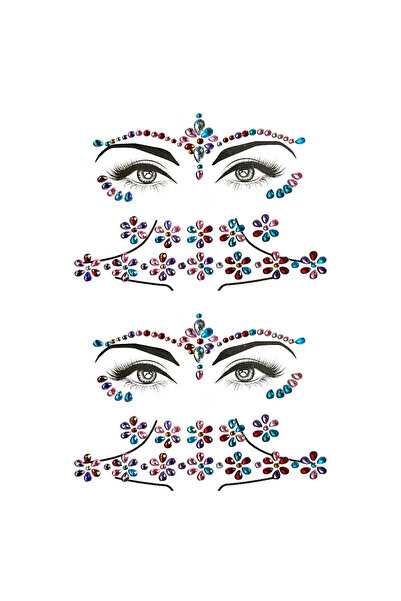 OEM Set 2 Stickere Autoadezive Fata, Gat si Piept, Gems, Cristale tip strass,...
