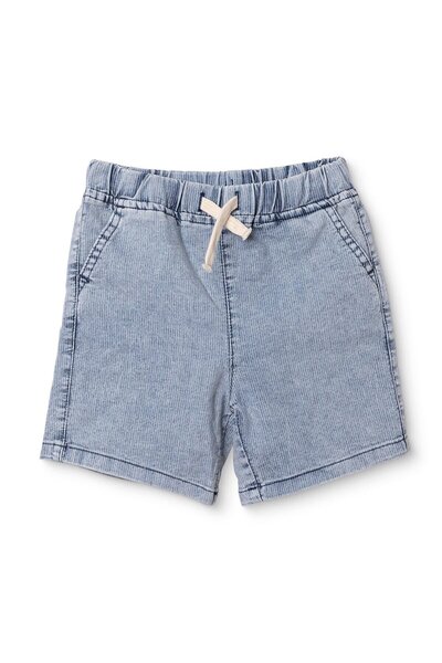 ebebek Hello Baby HelloBaby Erkek Bebek Denim Şort Bağcıklı Reçme