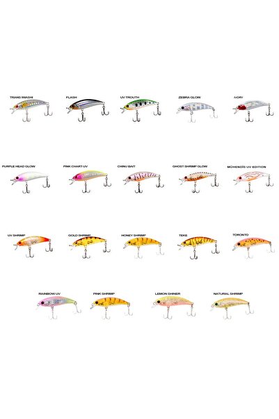 RYUJI Baby Minnow 5 Cm 4.5 Gr Sinking Lrf Maket Yem