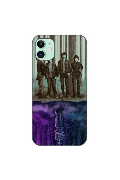 OEM Θήκη συμβατή με Apple iPhone 11, από σιλικόνη gel TPU, μοντέλο Stranger T...