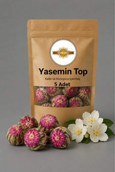 İLMİ ŞİFA Top Yasemin ( Jasmine Tea ) Yasemin Çayı 5 Adet