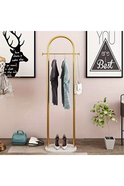 Zztcmp Marble Freestanding Clothes Rack for Home Use,Popular Coat And Hat Sta...