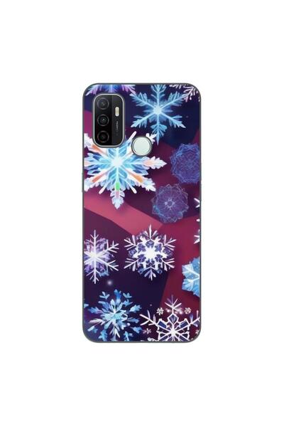 OEM Husa compatibila cu Oppo A53 Silicon Gel Tpu Model Fulgi de Gheata