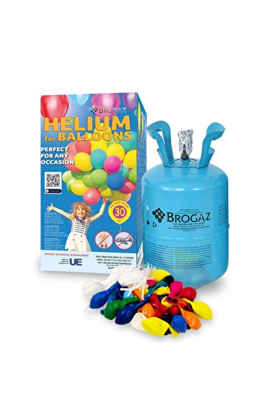 BROGAZ Butelie cu heliu pentru 30 baloane