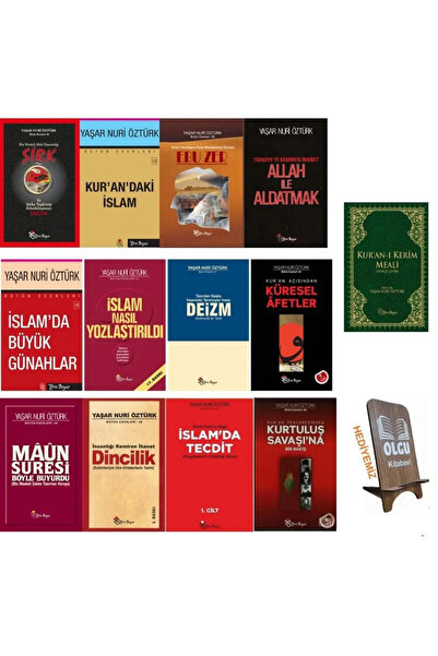 Yeni Boyut Yayınları Yaşar Nuri Öztürk - 13 kitap set / Dincilik - Deizim - Ş...