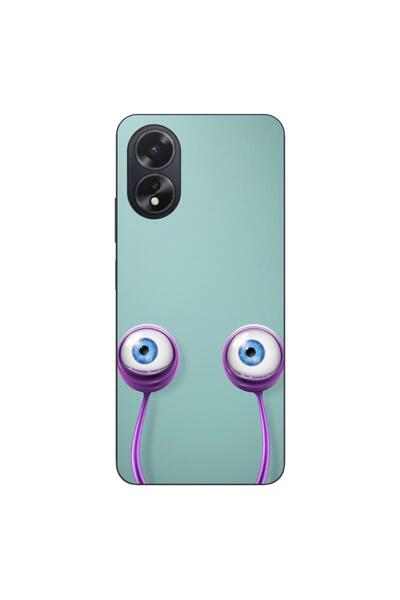 OEM Husa compatibila cu Oppo A38 4G Silicon Gel Tpu Model Snail Eyes