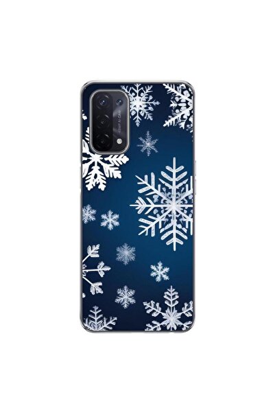 OEM Husa compatibila cu Oppo A54 5G, A74 5G Silicon Gel Tpu Model Fulgi de Nea
