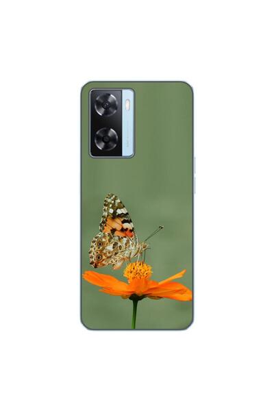 OEM Husa compatibila cu Oppo A57s Silicon Gel Tpu Model Fluture