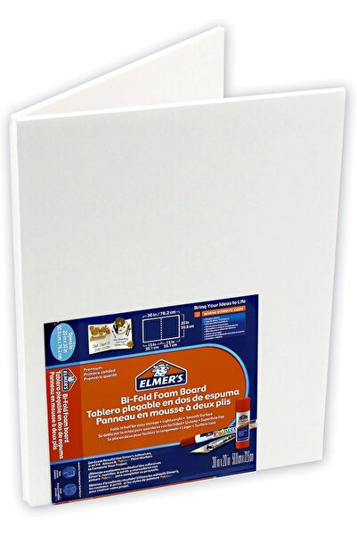 BPA لوح فوم قابل للطي من ELMERS، مقاس 15 × 20 بوصة، أبيض (905165)