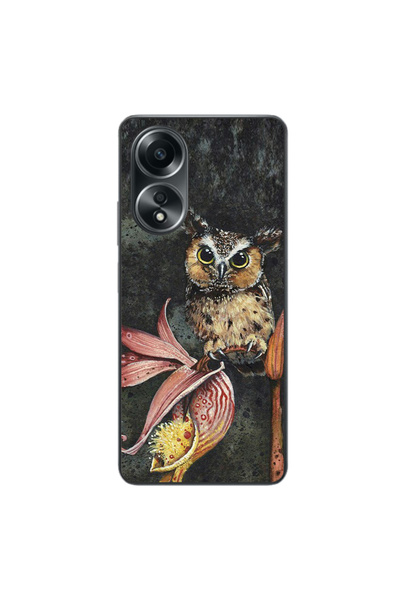 OEM Θήκη συμβατή με Oppo A58 4G Σιλικόνης Τζελ TPU με σχέδιο ζωγραφισμένης κο...