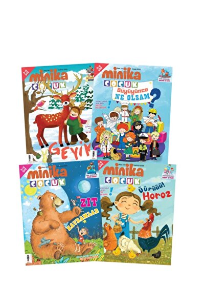 Turkuvaz Dergi SEVİLEN MİNİKA ÇOÇUK PAKETİ-1