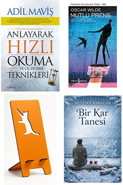 TÜRKİYE İŞ BANKASI KÜLTÜR YAYINLARI القراءة السريعة + الأمير السعيد + حامل ال...