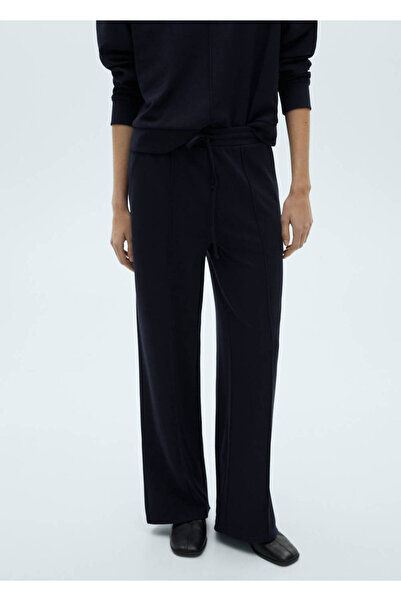 MANGO Woman Wideleg Jogger Pants