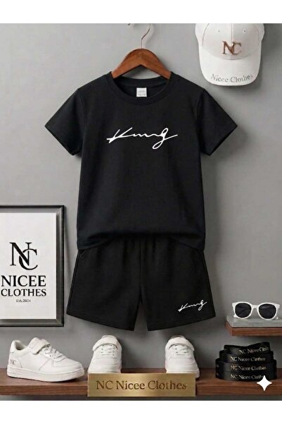 NC Nicee Clothes ΚΑΛΟΚΑΙΡΙΝΟ ΠΑΙΔΙΚΟ ΜΠΛΟΥΖΑΚΙ ΚΑΙ ΣΟΡΤΣ UNISEX (ΜΕ ΣΤΑΜΠΑ ΚΙ...