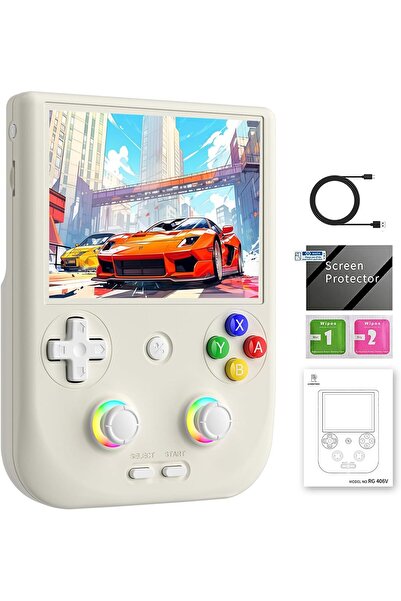 ANBERNIC RG406V Retro Oyun Konsolu Android 13 8GB RAM 128GB 4” IPS Ekran WiFi...