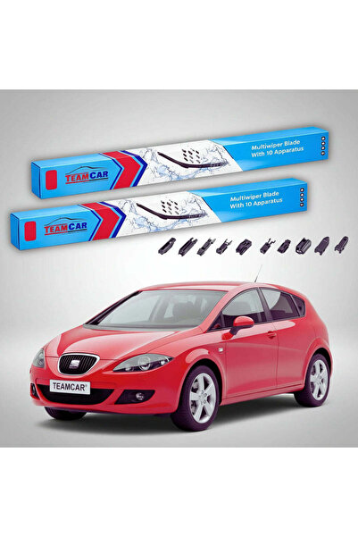 TEAMCAR Υαλοκαθαριστήρες Seat Leon 1P1 2005-2009 |   Εμπρόσθιο Σετ Επίπεδων Ε...