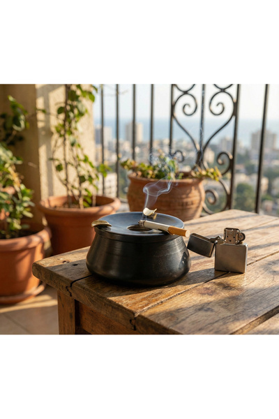 TADACAKSIN Copper Handmade Ashtray Model 2