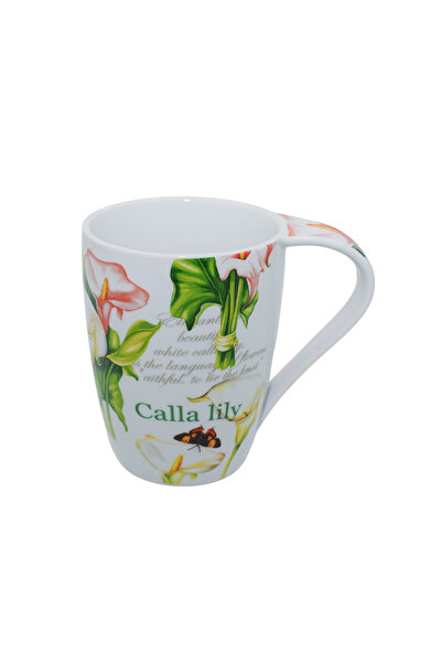OEM Karvounis Κούπα Πορσελάνης GALLA LILY 330ml