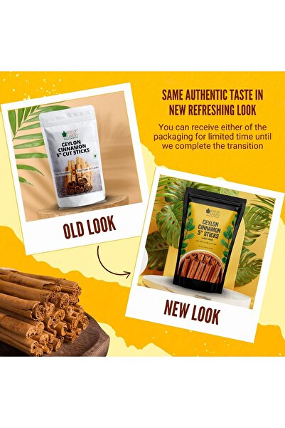 Bliss of Earth Ceylon Cinnamon Sticks, 3x400g | Pure Natural True Cinnamon | Kitchen & Culinary Use