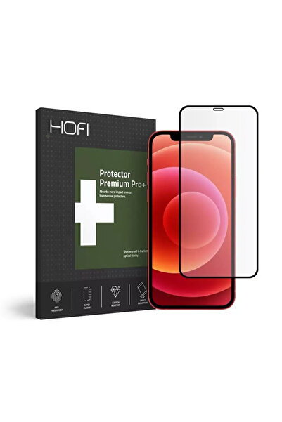 HOFI Sticlă securizată FULL PRO+ pentru iPhone 12 Mini, Negru