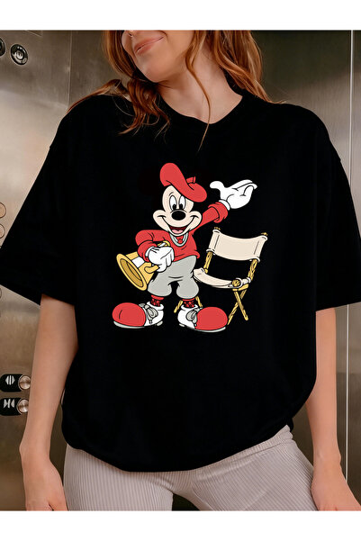 SAUDI DISNEYLAND disneyland Men and Women's 100% Cotton T-Shirt - Oversized C...