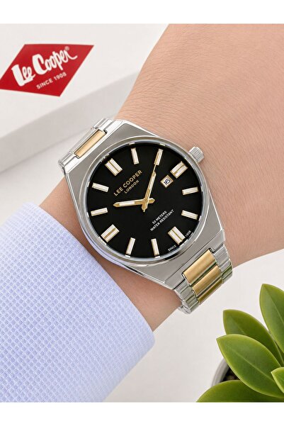 Lee Cooper Steel Cord Calendar Dial 50 Mt Water Resistant Special Design Men'...