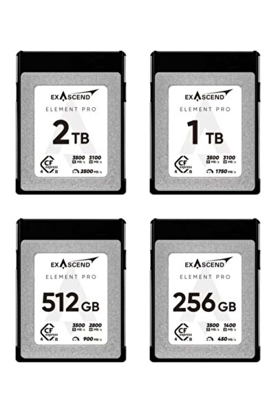 exascend Karta Karta Element Pro CFexpress B 4.0 512GB