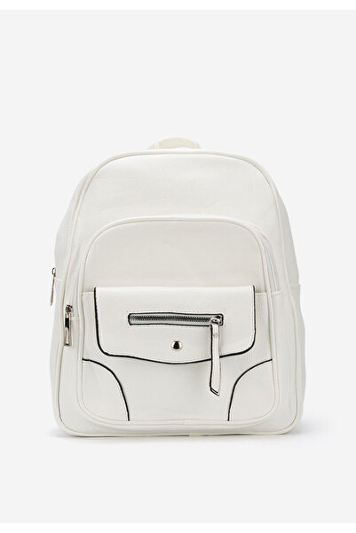 B T Shoes Rucsac dama Clarinia alb