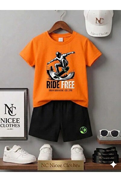 NC Nicee Clothes LETNJA DEČJA MAJICA I KRATKE HLAČE UNISEKS (KAY KAY PRINT)