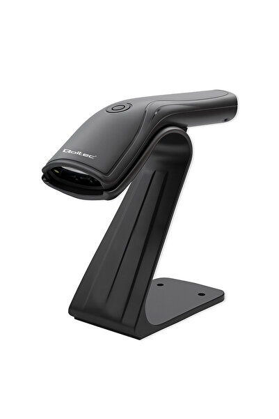 Qoltec Cititor de coduri de bare + suport pentru scaner |   1D |   USB