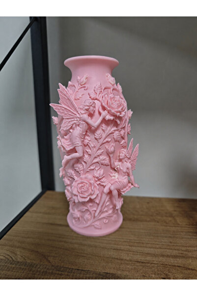 Pond Design 3D Design Modern Decorative Stylish Angel and Flower Themed Vase ...