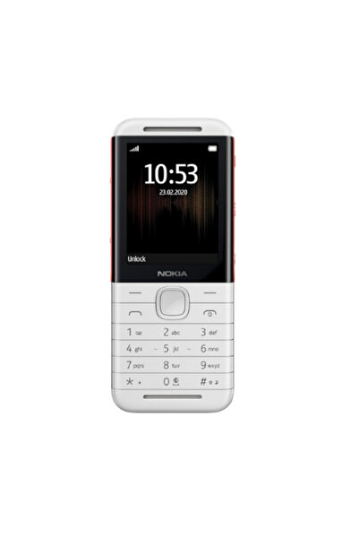 Nokia هاتف نوكيا 5310 ابيض يدعم شريحتي اتصال يدعم شبكات الجيل الثاني 2G