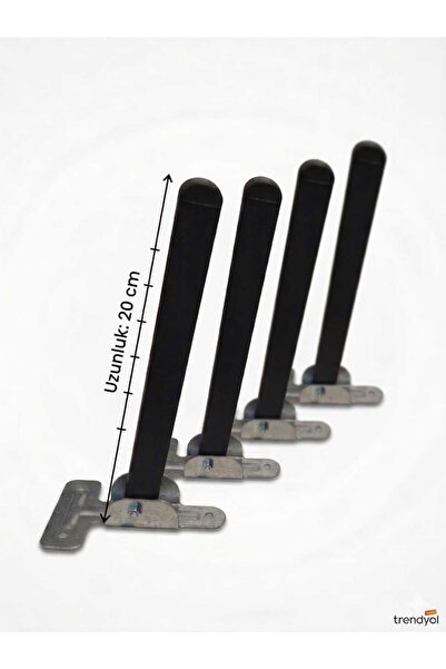 steel desing 4 adet Katlanır Metal Yer Sofrası Ayağı Metal Masa Ayak Seti Por...